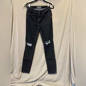 Levi’s 721 - Distressed High-Rise Skinny Jeans - Women’s Sz 30